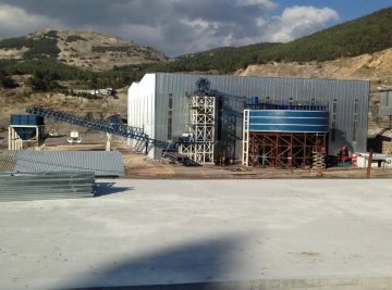 600 T/H Kapasiteli, İnce ve İri Devre Çift Yoğunluklu Kömür Zenginleştirme Tesisi